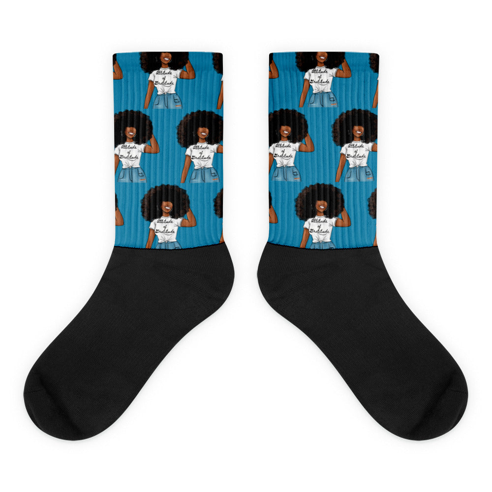 Attitude of Gratitude Socks