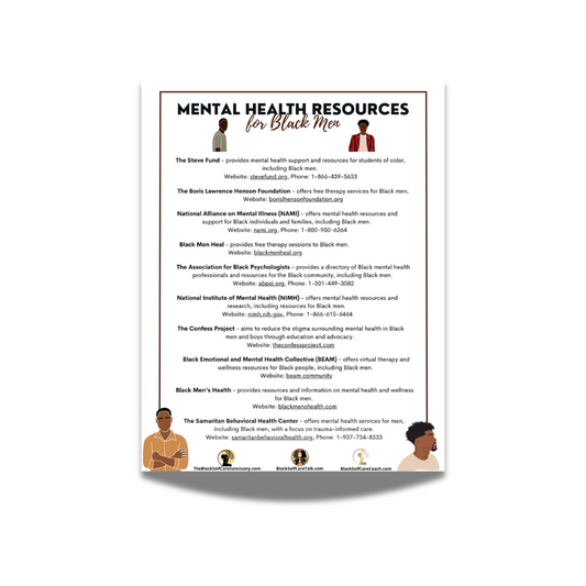 Mental Health Resources for Black Men