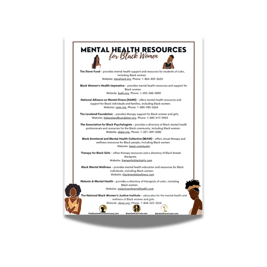 Mental Health Resources for Black Women